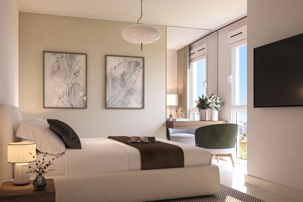 View Elegant 4-room apartment with high-end finishes 1