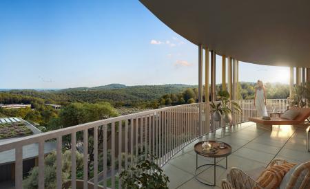 Beau duplex contemporain - environnement privilégié