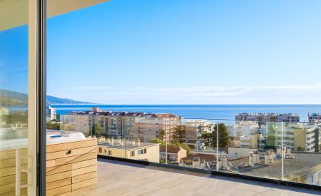 Penthouse with panoramic views